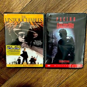 NIB Gangster DVD set of 2 Movies